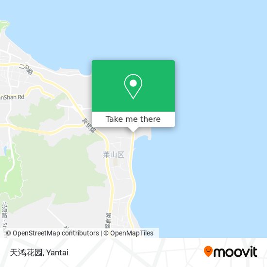 天鸿花园 map
