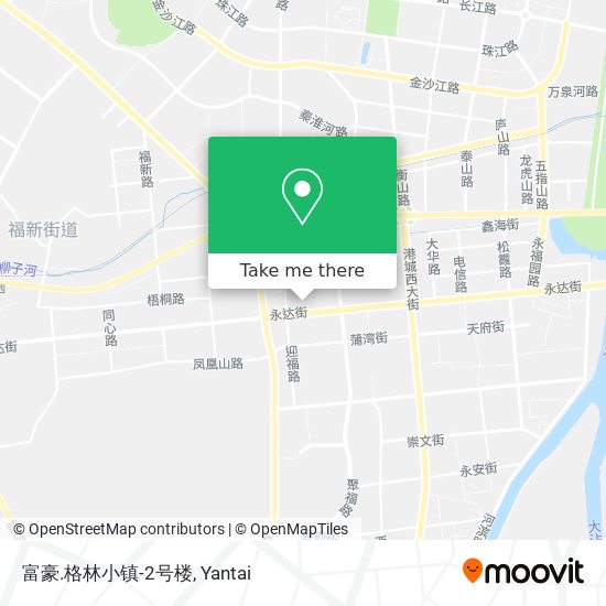 富豪.格林小镇-2号楼 map