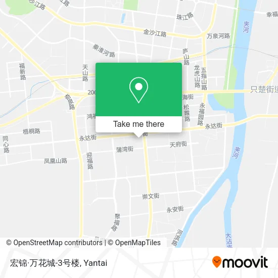 宏锦·万花城-3号楼 map