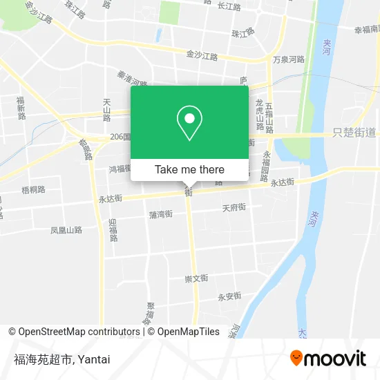 福海苑超市 map