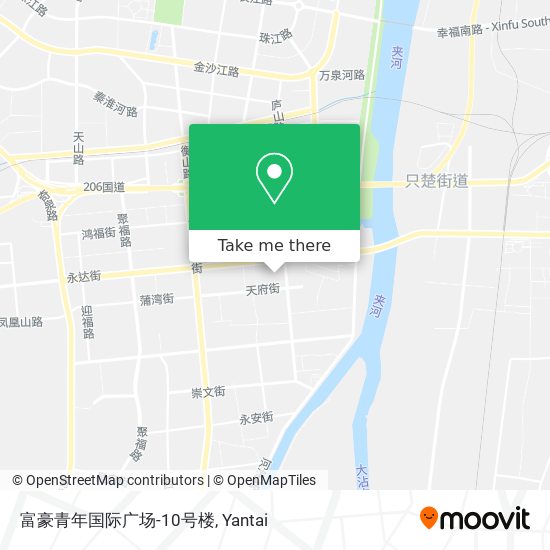 富豪青年国际广场-10号楼 map