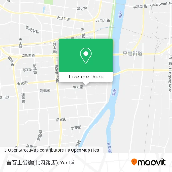 吉百士蛋糕(北四路店) map