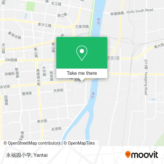 永福园小学 map