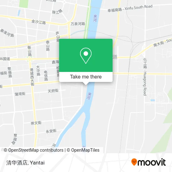 清华酒店 map