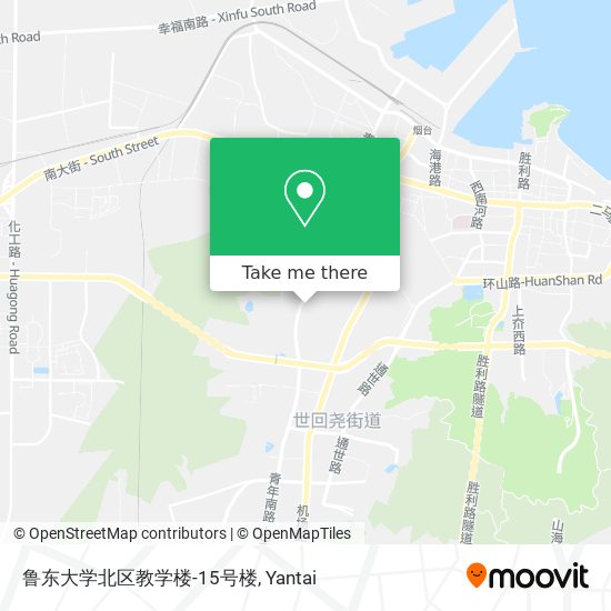 鲁东大学北区教学楼-15号楼 map