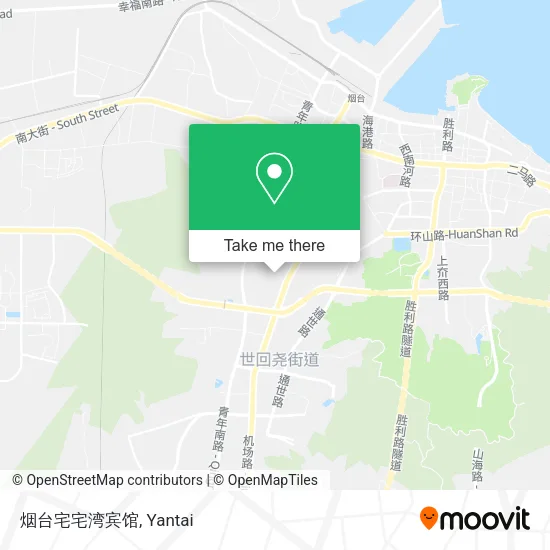 烟台宅宅湾宾馆 map