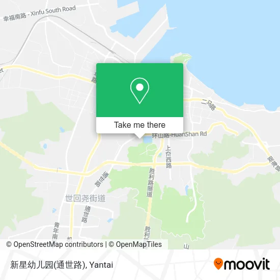 新星幼儿园(通世路) map