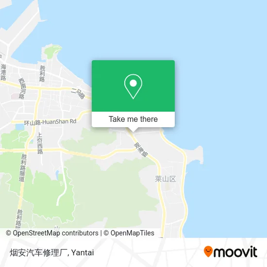 烟安汽车修理厂 map
