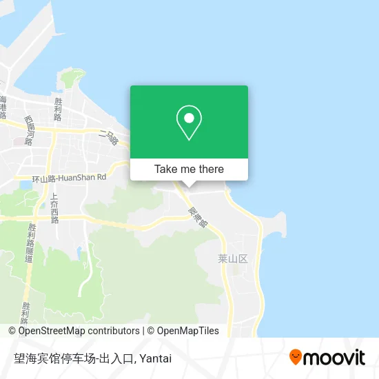 望海宾馆停车场-出入口 map