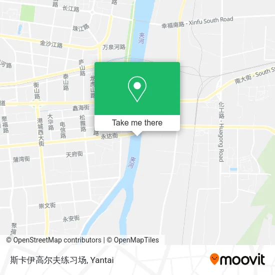 斯卡伊高尔夫练习场 map