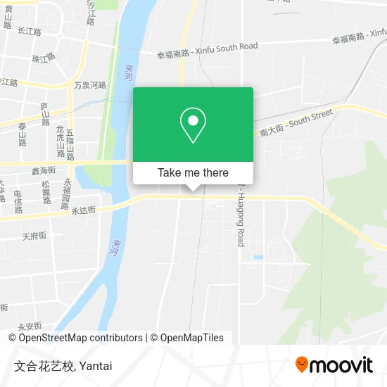 文合花艺校 map