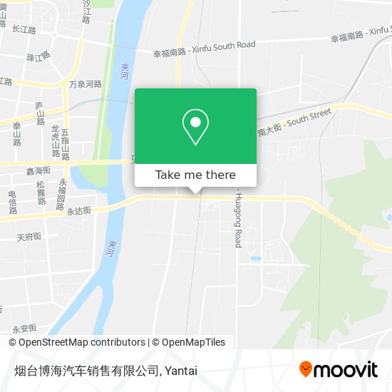烟台博海汽车销售有限公司 map