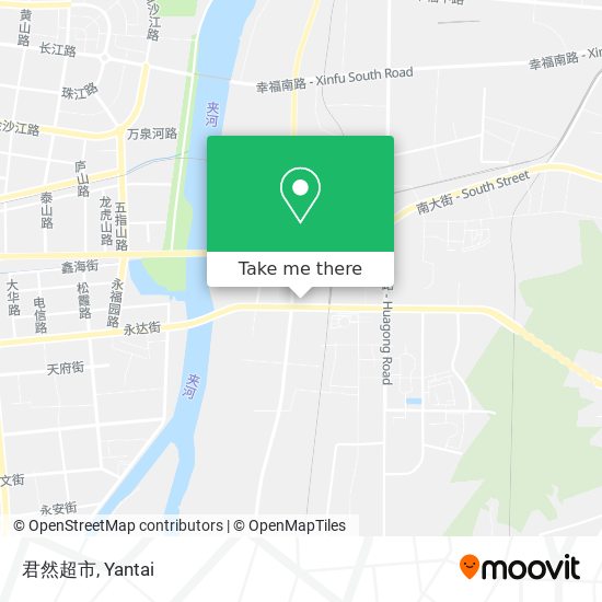 君然超市 map