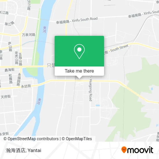 瀚海酒店 map