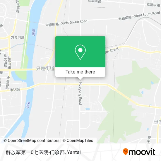 解放军第一0七医院-门诊部 map