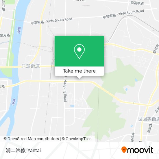 润丰汽修 map