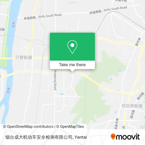 烟台成大机动车安全检测有限公司 map