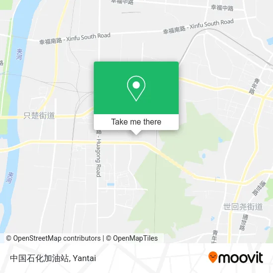 中国石化加油站 map