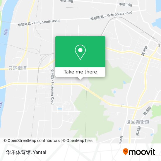 华乐体育馆 map