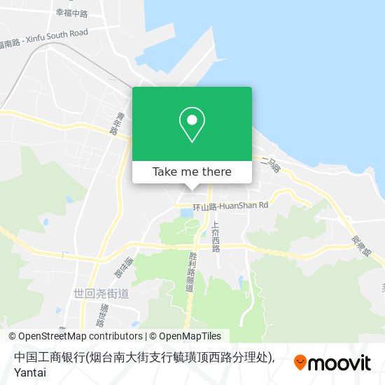 中国工商银行(烟台南大街支行毓璜顶西路分理处) map