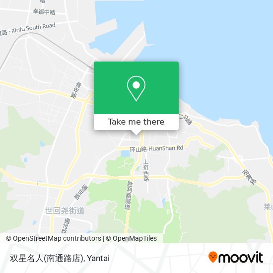 双星名人(南通路店) map