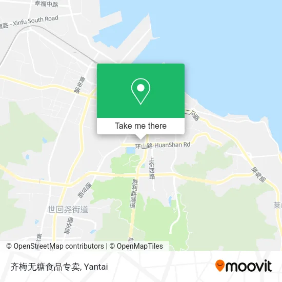 齐梅无糖食品专卖 map