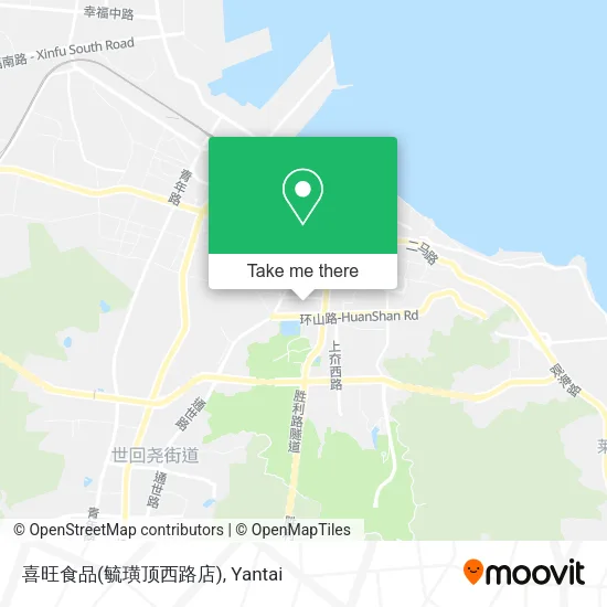 喜旺食品(毓璜顶西路店) map