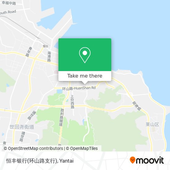 恒丰银行(环山路支行) map