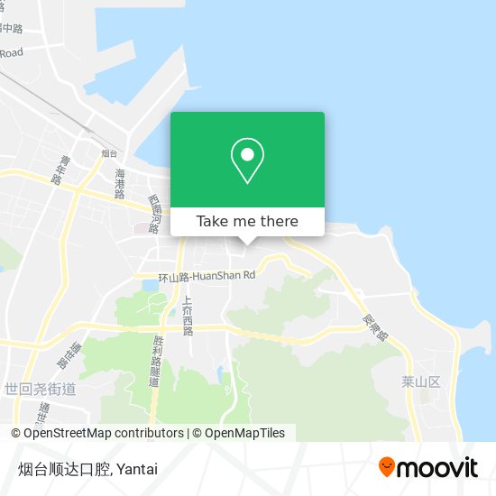 烟台顺达口腔 map