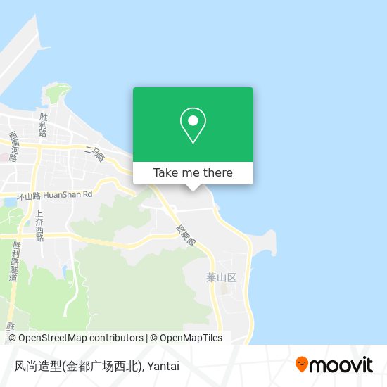 风尚造型(金都广场西北) map