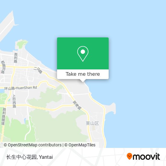 长生中心花园 map