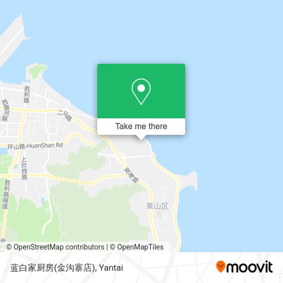 蓝白家厨房(金沟寨店) map