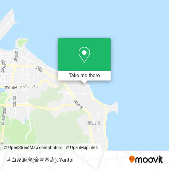 蓝白家厨房(金沟寨店) map