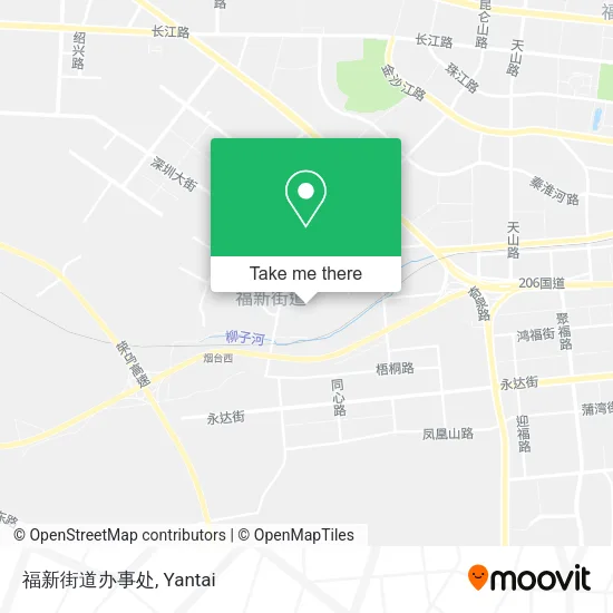 福新街道办事处 map