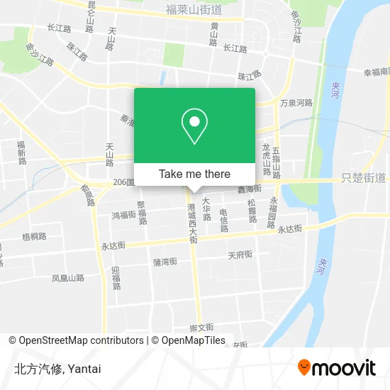 北方汽修 map