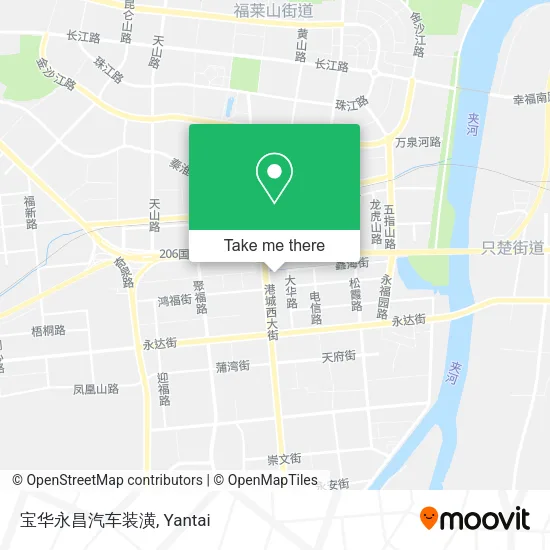 宝华永昌汽车装潢 map