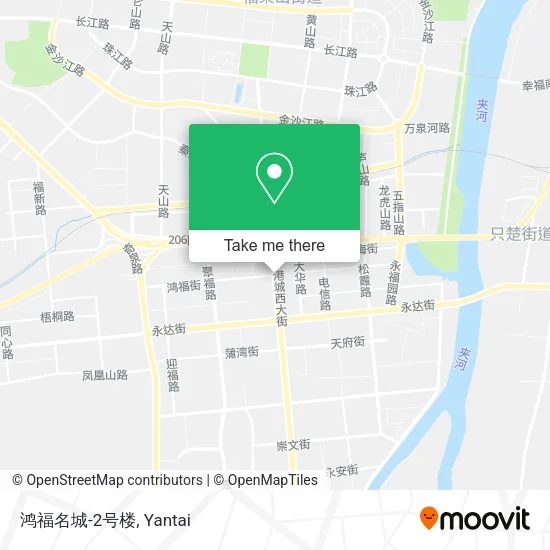 鸿福名城-2号楼 map