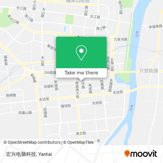 宏兴电脑科技 map