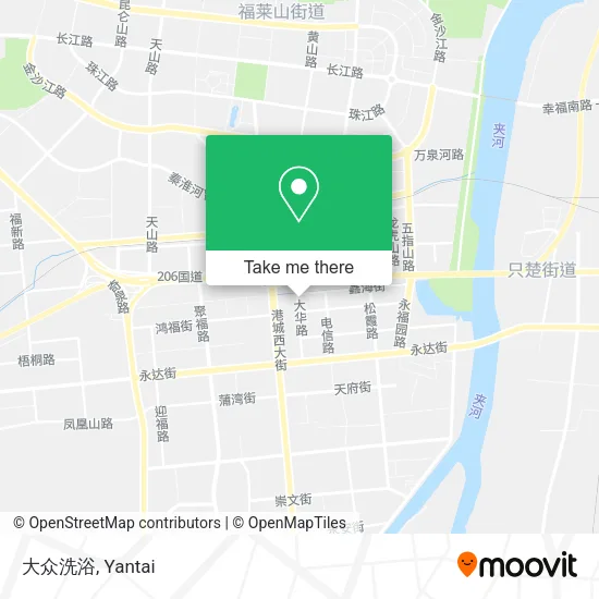 大众洗浴 map