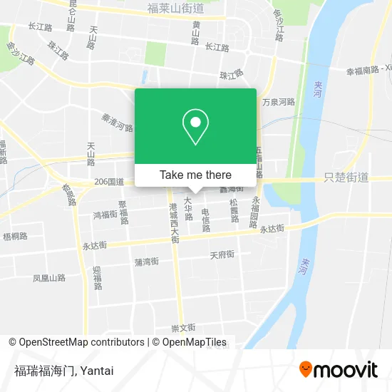 福瑞福海门 map