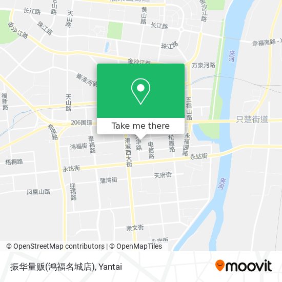 振华量贩(鸿福名城店) map