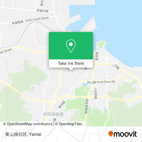 黄山南社区 map