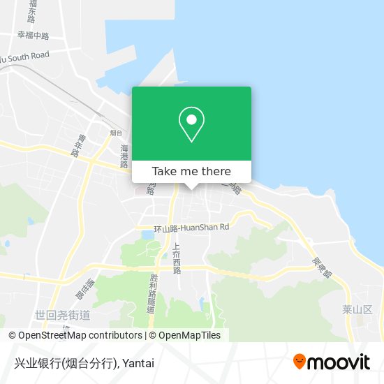 兴业银行(烟台分行) map