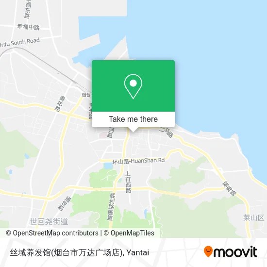 丝域养发馆(烟台市万达广场店) map