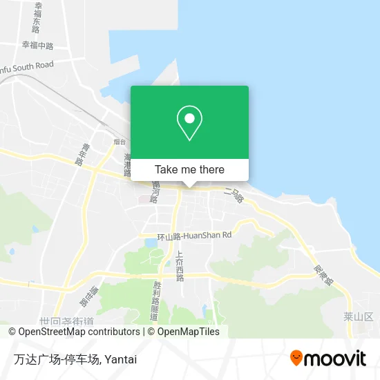 万达广场-停车场 map