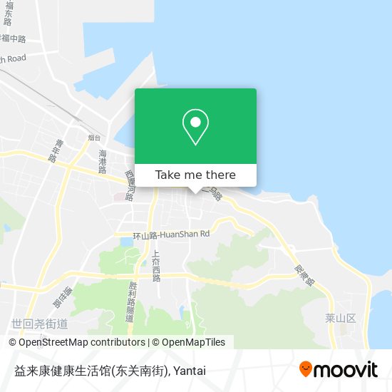 益来康健康生活馆(东关南街) map