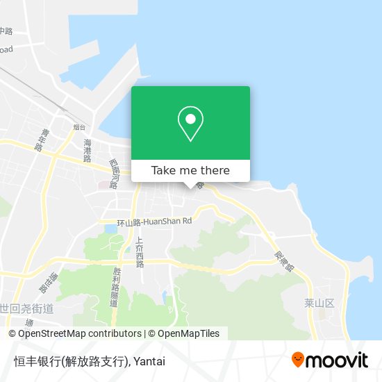 恒丰银行(解放路支行) map