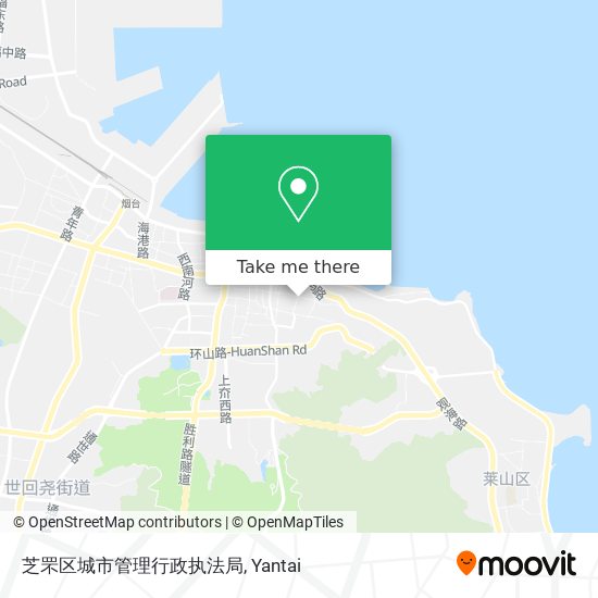 芝罘区城市管理行政执法局 map