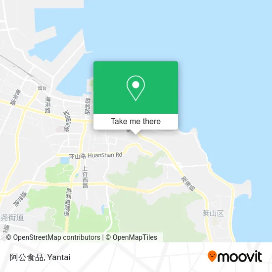 阿公食品 map