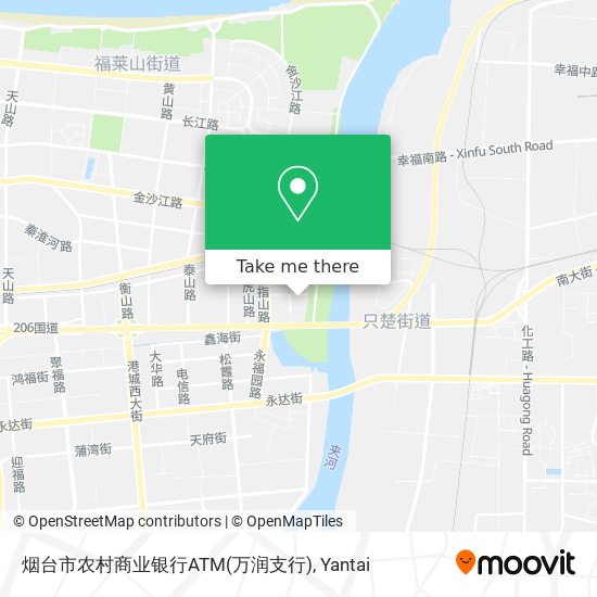 烟台市农村商业银行ATM(万润支行) map